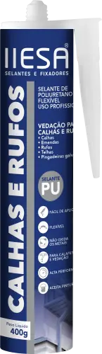 PU calhas e rufos