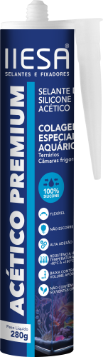 Silicone acético premium